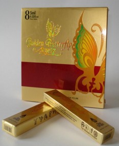 Возбуждающие капли Золотая Бабочка Golden Butterfly (2 пакетика по 8 мл)