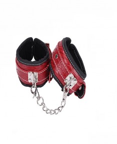 Роскошные наручники красно-черного цвета