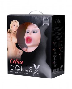 Кукла надувная  CELINE с реалистичной головой
