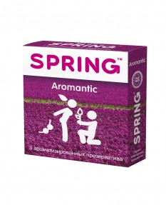 Презервативы Spring Aromantic - ароматизированные, 3 шт