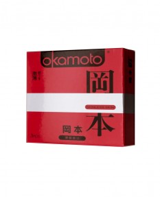 Презервативы Окамото серия Skinless Skin Super thin № 3 Ультра-тонкая классика