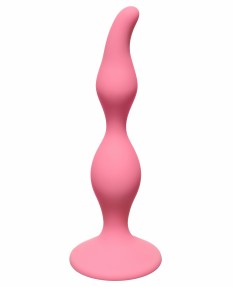 Анальная пробка Curved Anal Plug Pink, 4105-01