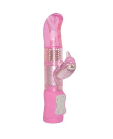 Вибратор Dream Toys, ПВХ, розовый, 14,5 см