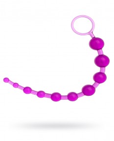 Анальная цепочка фиолетовая