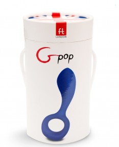 Новинка! Анатомический вибратор для обоих партнёров Gpop - FT London (Fun Toys) - 12,5 см