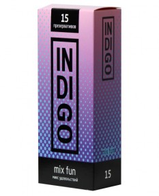 Презервативы INDIGO Mix Fun №15 микс удовольствий