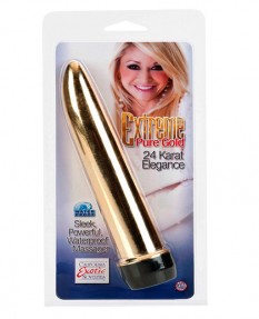 Вибромассажер Extreme Pure Gold™ 24 Karat Elegance золотой
