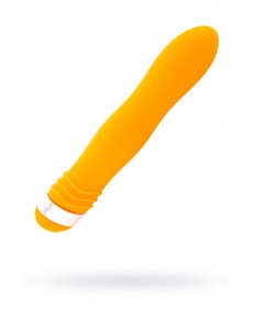 Вибратор Sexus Funny Five, ABS пластик, оранжевый, 18 см