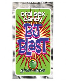 Шипучие конфеты для орального секса со вкусом яблока