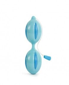 Вагинальные шарики Topco Sales - Climax® V-Bal l, 3.8 см голубые