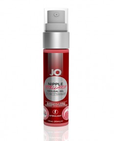 Возбуждающий гель JO® Nipple Titillator Снежная клубника (Electric Strawberry) - 30 мл