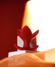 Расширяющая анальная втулка ToDo by Toyfa Flower, красная