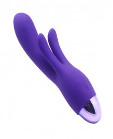 Вибратор INDULGENCE Rechargeable Frolic Bunny purple