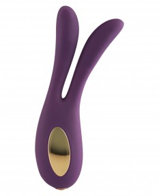Вибромассажёр Flare Bunny от Toy Joy, 7 режимов вибрации, фиолетовый