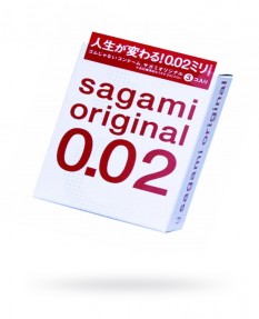 Презервативы Sagami Original 0.02 УЛЬТРАТОНКИЕ,гладкие №3/ 709709
