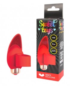 Вибратор-насадка на палец, 8 см - Sweet Toys