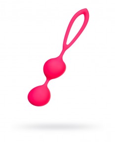 Вагинальные шарики A-Toys, розовые, Ø 3,1 см