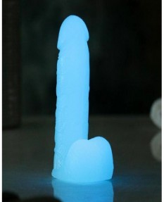 Светящееся фигурное мыло Фаворит 12 см, голубое свечение, 120 гр