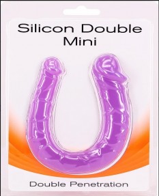 Двусторонний минифаллоимитатор Silicon Double Mini от Gopaldas, 30 см