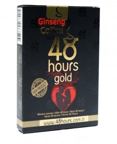 Возбуждающий растворимый кофе 48 hours gold - 20 гр