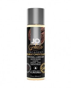 Вкусовой лубрикант "Яркий вкус двойного шоколада" / Gelato Decadent Double Chocolate 1oz - 30 мл