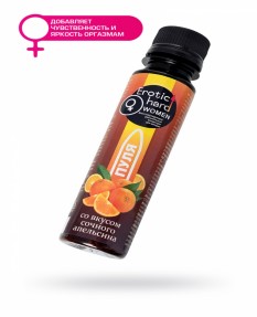 Биостимулирующий концентрат для женщин EROTIC HARD “ПУЛЯ", со вкусом сочного апельсина 100 мл