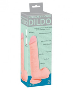 Фаллоимитатор реалистик Medical Silicone Dildo 20 см, 5266810000