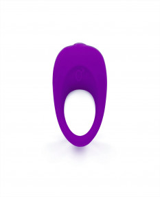 Браззерс - эрекционное кольцо с вибрацией, фиолетовое