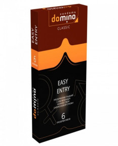 Презервативы DOMINO CLASSIC Easy Entry 6 шт с увеличенным количеством смазки