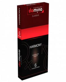 Презервативы DOMINO CLASSIC Harmony 6 шт классические, Luxe7937