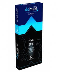 Презервативы DOMINO CLASSIC King size 6 шт увеличенного размера, Luxe8687