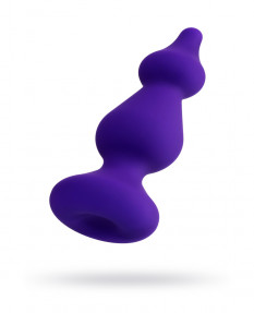 Анальная втулка TODO BY TOYFA SHOLT, силикон, фиолетовый, 10 см, Ø 3 см, 357031