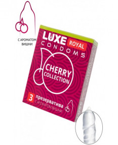 Презервативы LUXE ROYAL Cherry Collection 3 шт