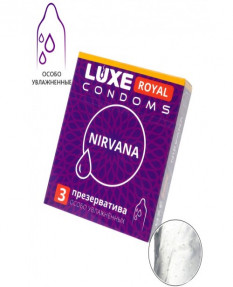 Презервативы LUXE ROYAL Nirvana 3 шт