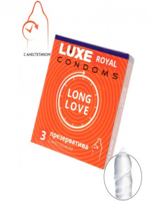 Презервативы LUXE ROYAL Long Love 3 шт
