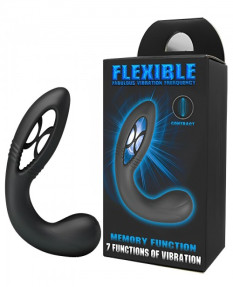 Перезаряжаемый массажер простаты Flexible Fabulous Vibration Frequency, LKS206